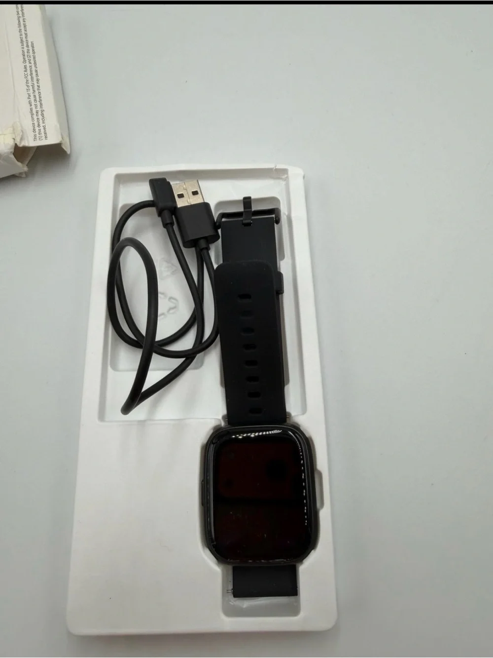 Smart Watch Fitness Tracker 1.83” IP68 Black Open Box